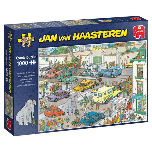 Jan van Haasteren: pobeg iz živaljskega vrta sestavljanka 1000 kosov (20028) - Sestavljanke