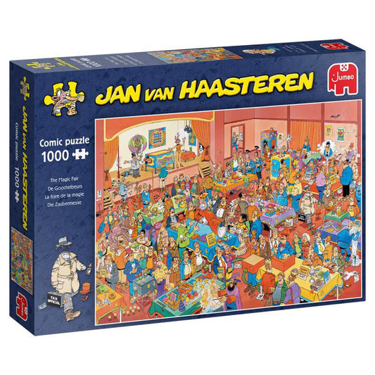 Jan van Haasteren: Sejem čarovnikov sestavljanka 1000 kosov (19072) - Sestavljanke