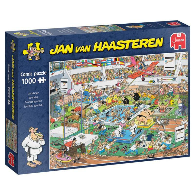 Jan van Haasteren: Športno športno! sestavljanka 1000 kosov (81906) - Sestavljanke