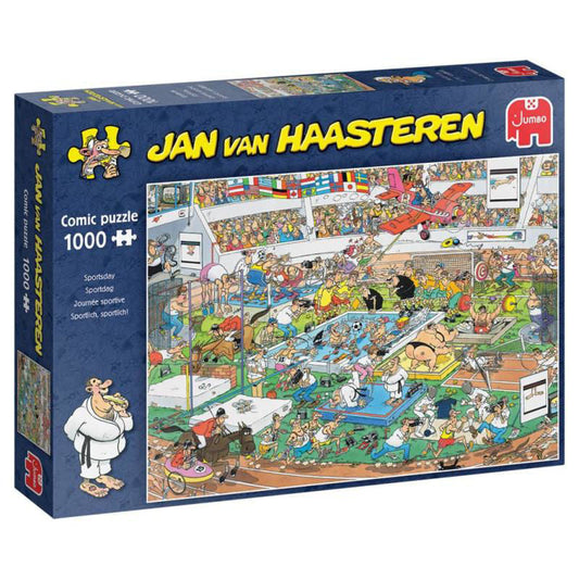 Jan van Haasteren: Športno športno! sestavljanka 1000 kosov (81906) - Sestavljanke