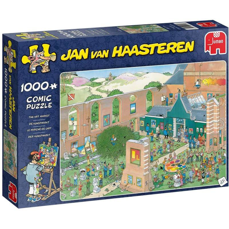 Jan van Haasteren: Umetniški sejem sestavljanka 1000 kosov (20022) - Sestavljanke