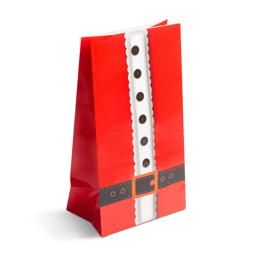 Komplet božičnih darilnih vrečk - 23 x 12,7 cm - 4 kosi - Darilni papir in vrečke