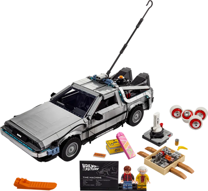 LEGO 10300 Icons: DeLorean DMC-12 Back to the Future Time avtomobil - Lego