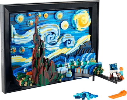LEGO 21333 Ideas: Vincent van Gogh - Zvezdna noč - Lego