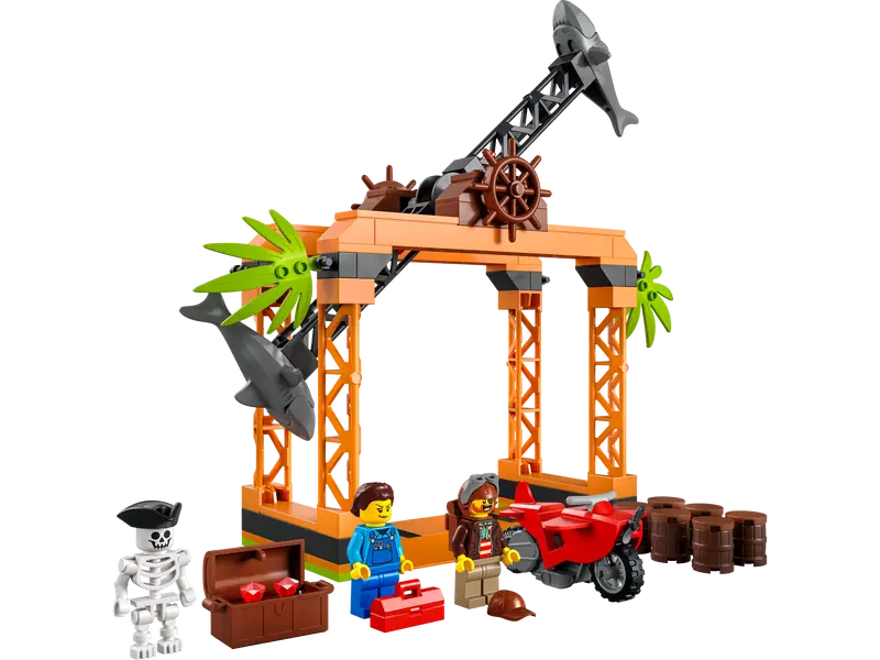 LEGO 60342 City: Kaskaderski izziv Napad morskega psa