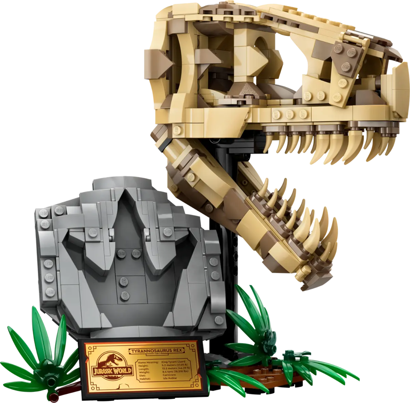 LEGO 76964 Jurassic World: Dinozavrski fosili: tiranozavrova lobanja
