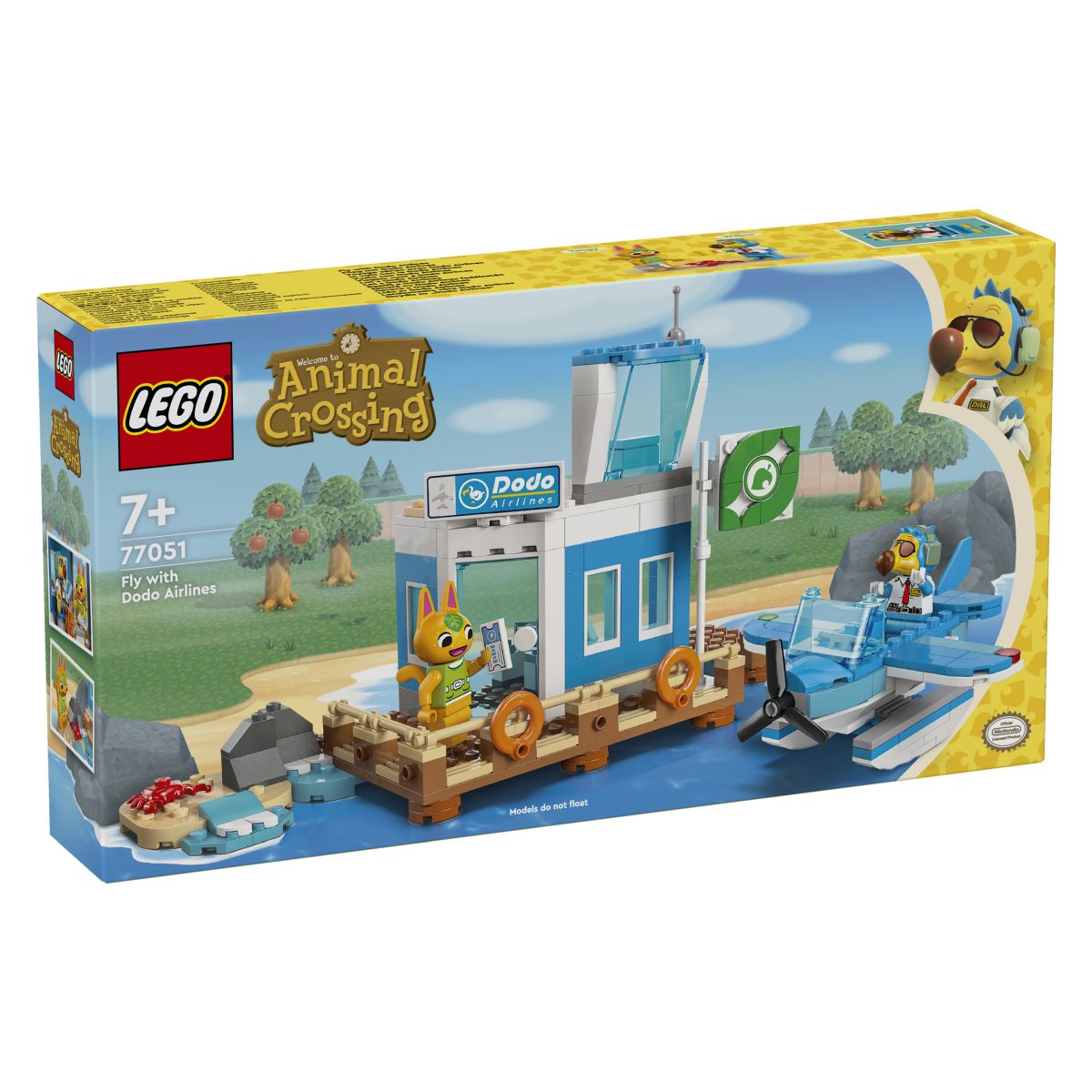 LEGO Animal Crossing 77051 Leti z letalsko družbo Dodo Airlines