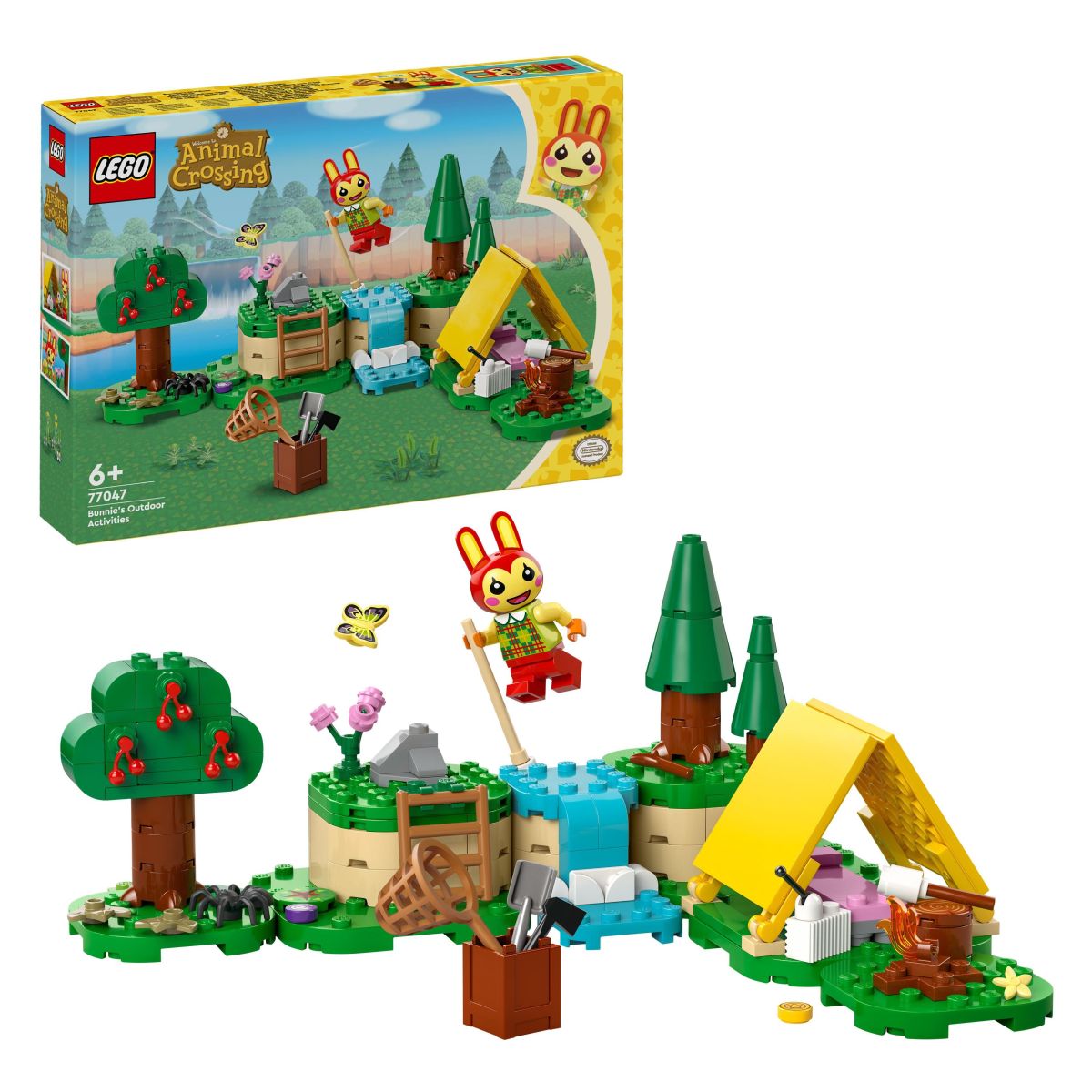 LEGO Animal Crossing 77047 Bunniejine aktivnosti v naravi