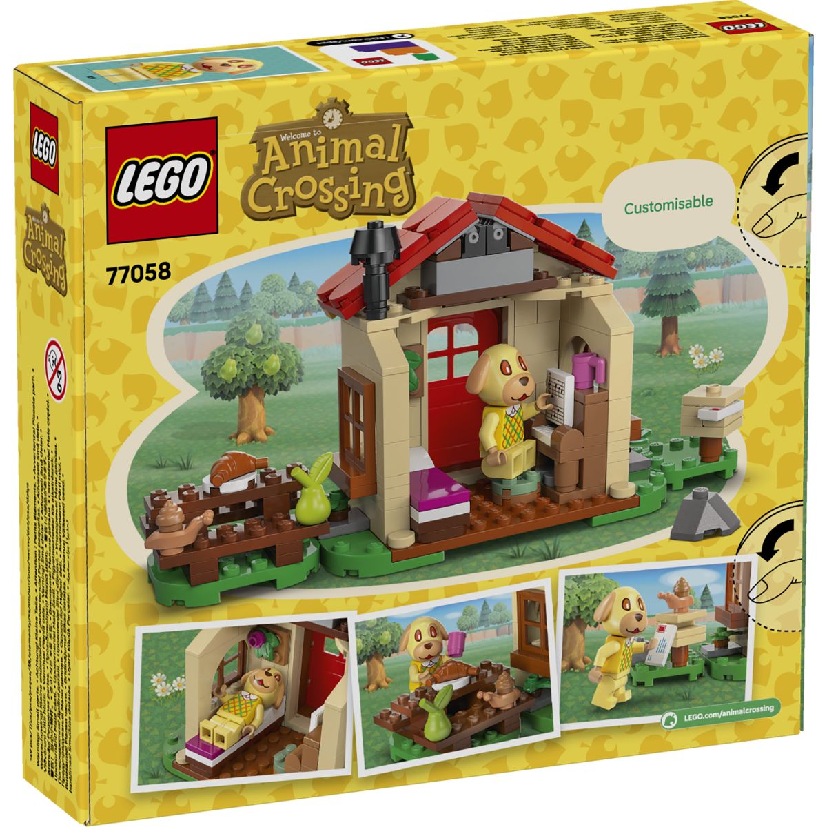 LEGO Animal Crossing  77058 Goldie v svoji udobni hiši