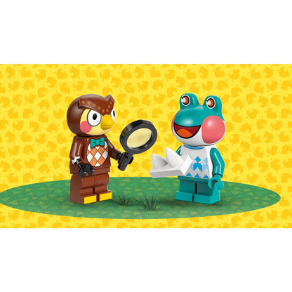 LEGO Animal Crossing  77056 Sovir Blathers in njegova muzejska zbirka