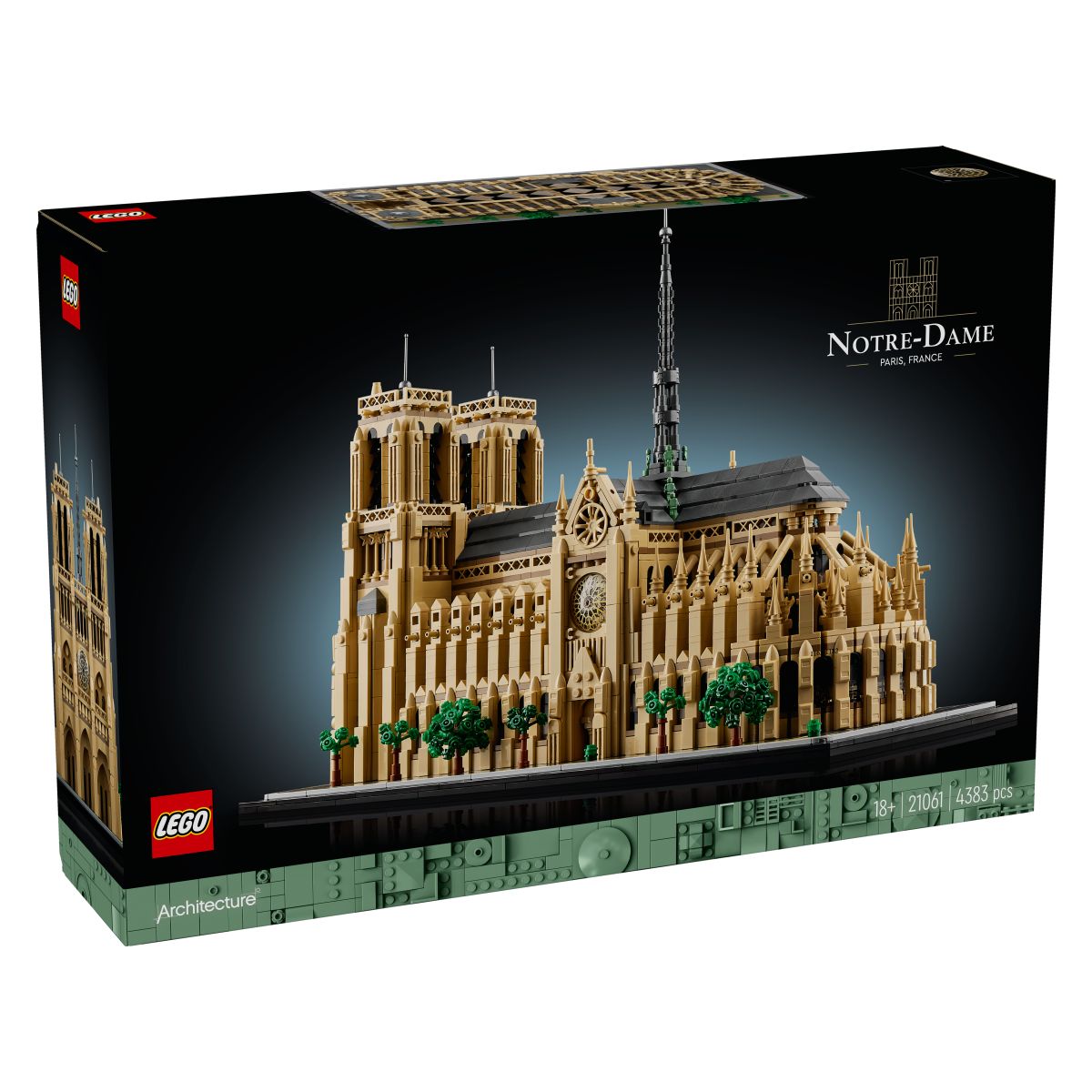 Lego Architecture 21061 Notre-Dame v Parizu
