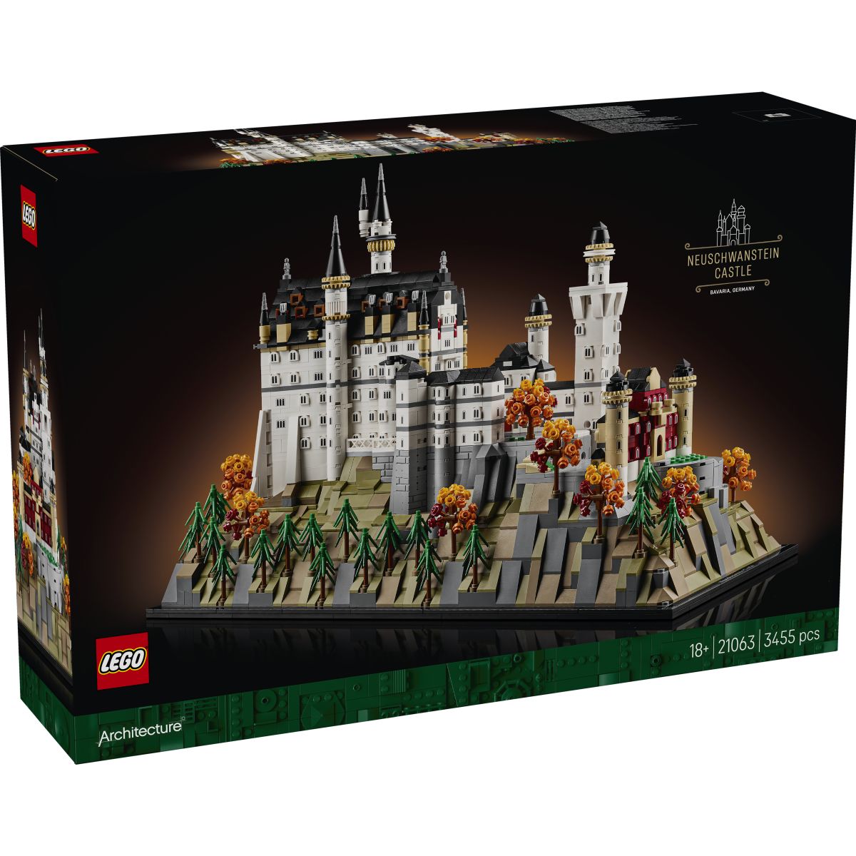 Lego Architecture 21063 Grad Neuschwanstein