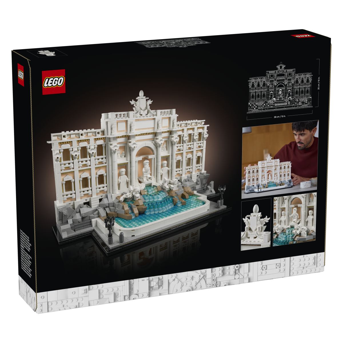 Lego Architecture 21062 Vodnjak Trevi