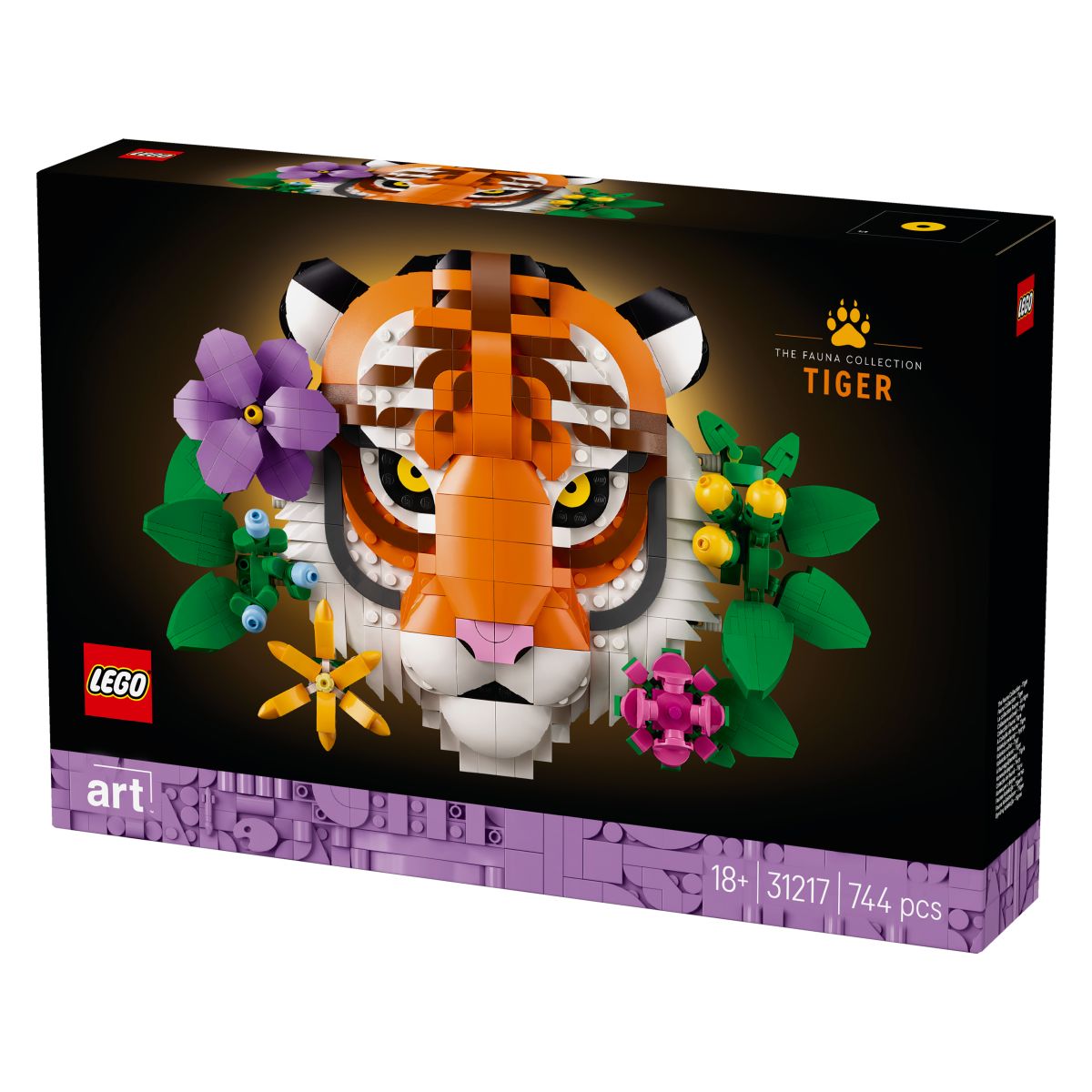 Lego Art 31217 Zbirka živalstvo - tiger