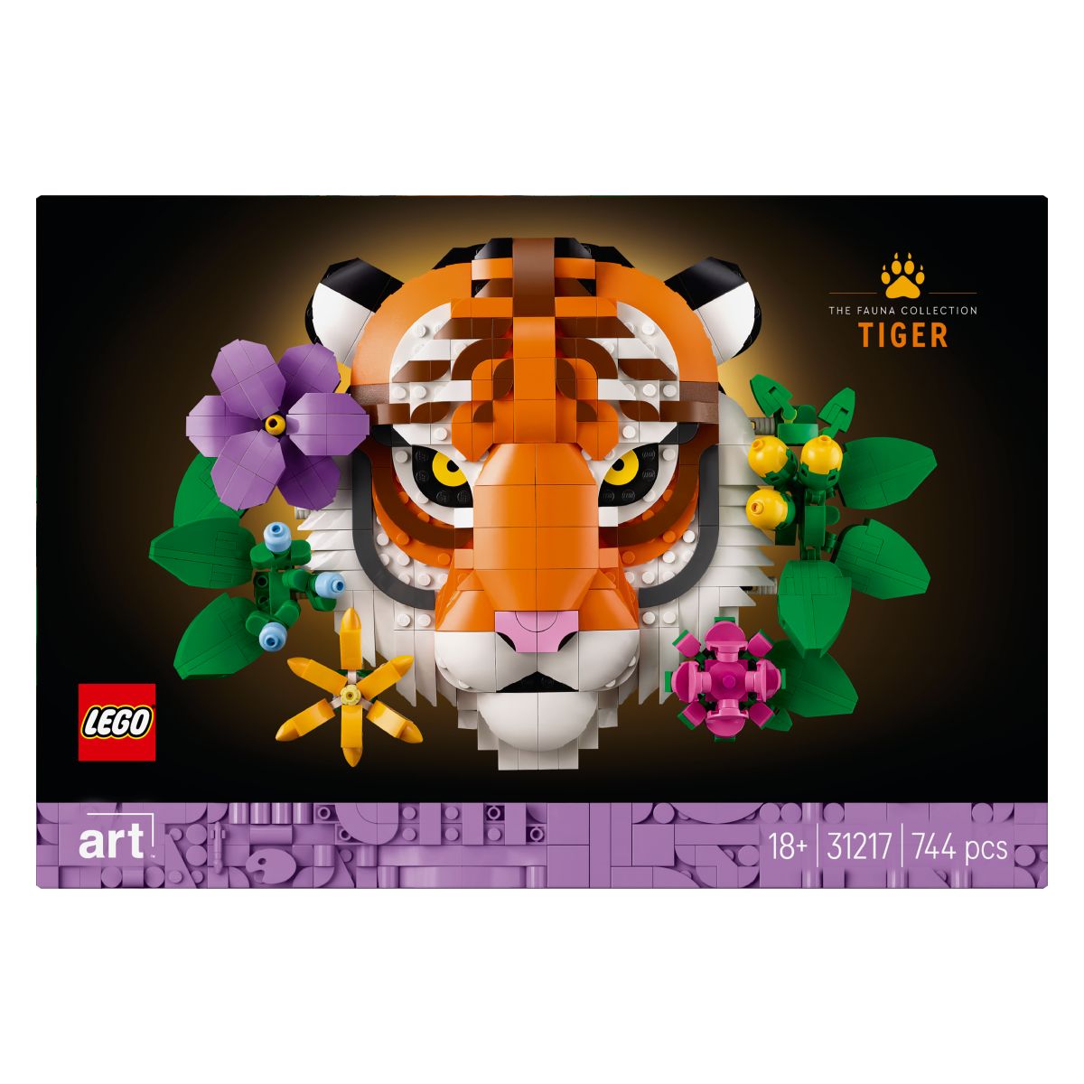 Lego Art 31217 Zbirka živalstvo - tiger