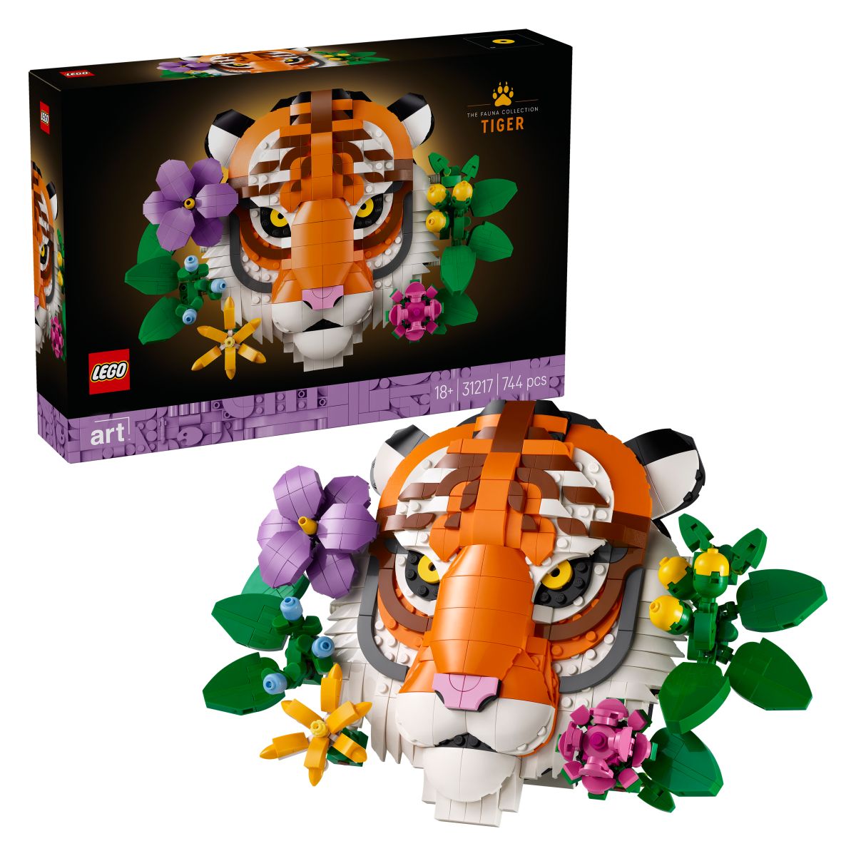 Lego Art 31217 Zbirka živalstvo - tiger