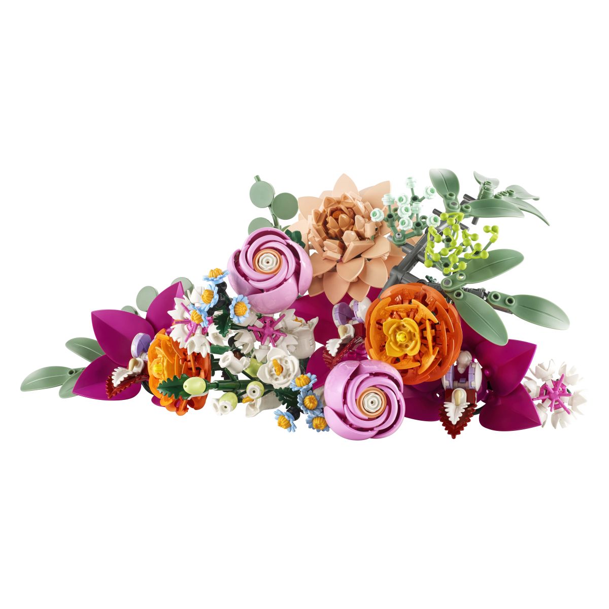 LEGO Botanicals 10342 Čudovit šopek z rožnatimi cvetovi