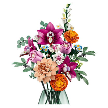 LEGO Botanicals 10342 Čudovit šopek z rožnatimi cvetovi