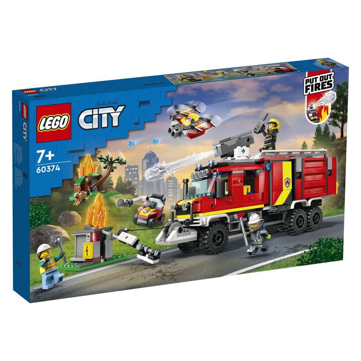 Lego City 60374 Tovornjak gasilskega poveljstva