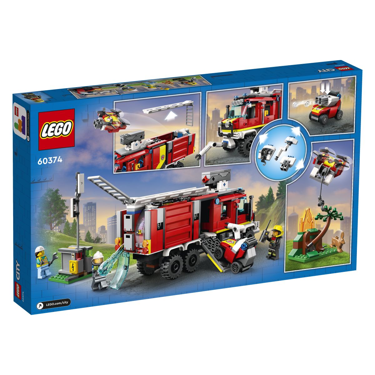 Lego City 60374 Tovornjak gasilskega poveljstva