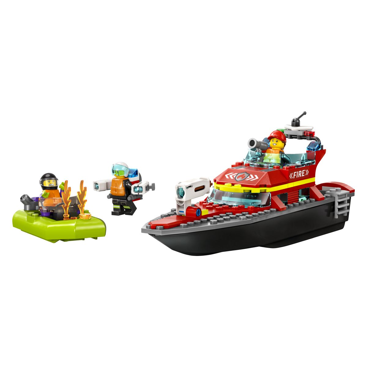 Lego City 60373 Gasilski reševalni čoln
