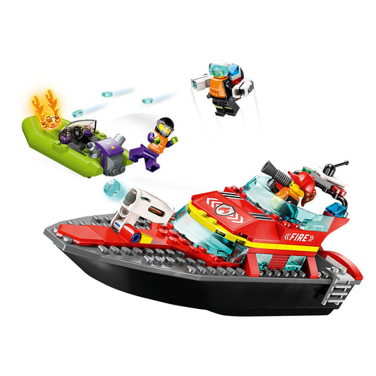 Lego City 60373 Gasilski reševalni čoln