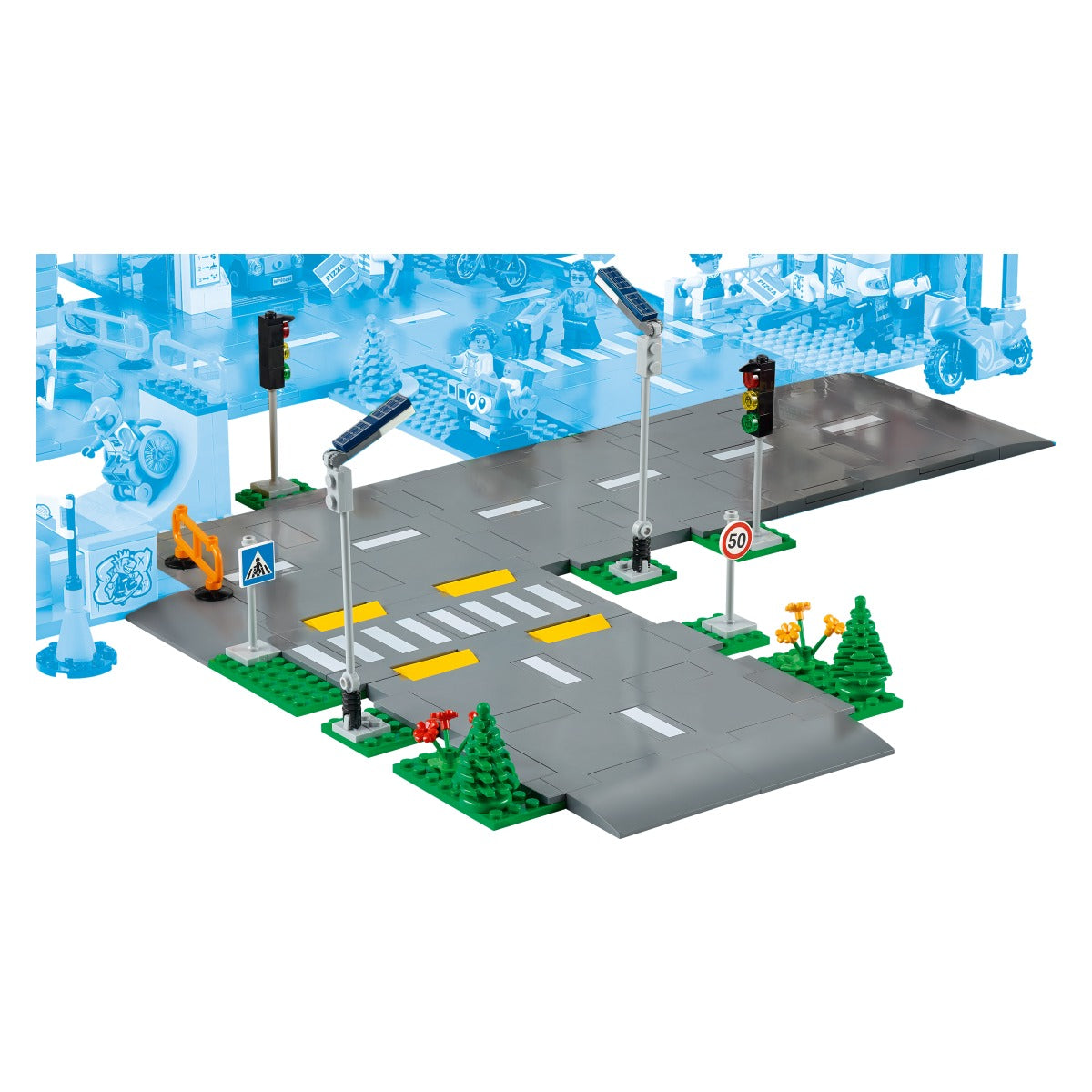 Lego City 60304 plošče za cesto