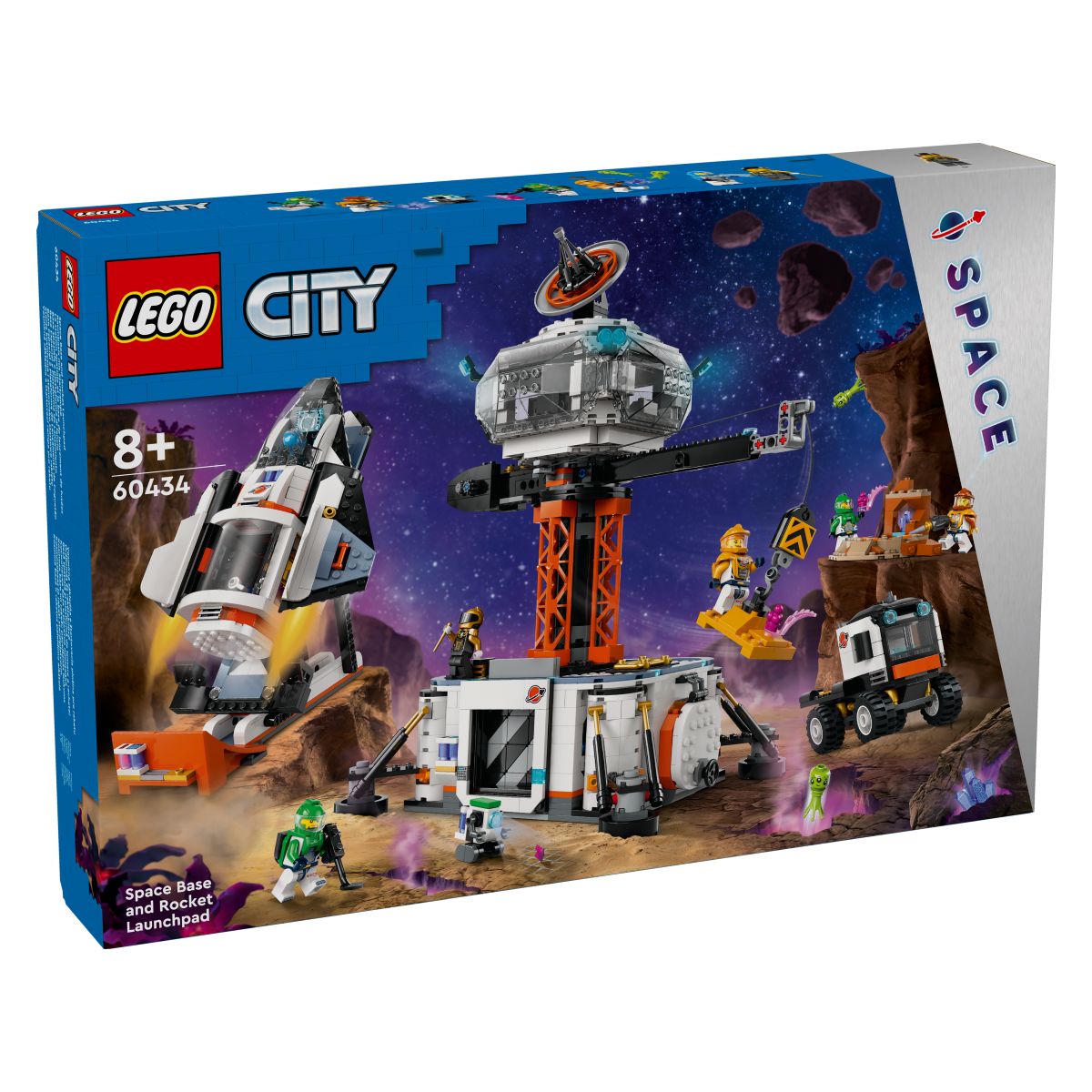 Lego City 60434 Vesoljska postaja in izstrelitvena ploščad za rakete