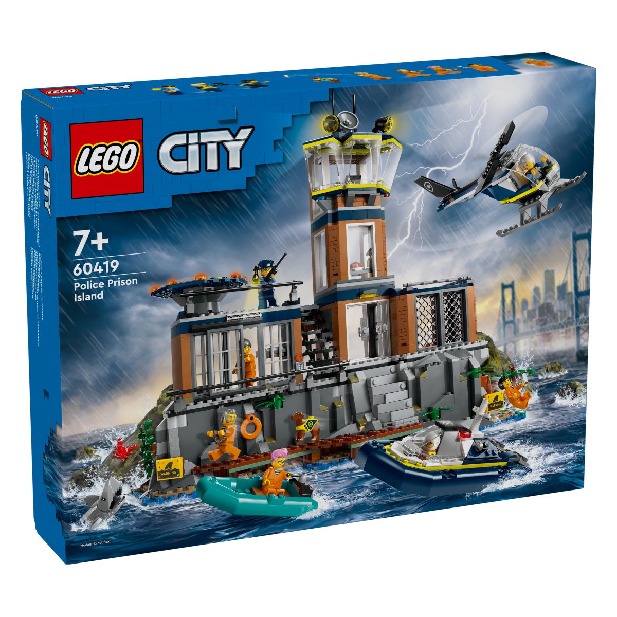 Lego City 60419 Policijski Otoški zapor