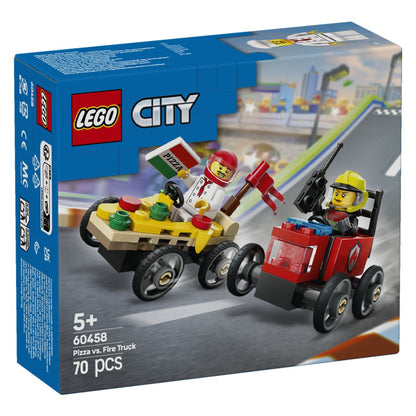 Lego City 60458 Paket dirkalnih vozil picopek proti gasilcu