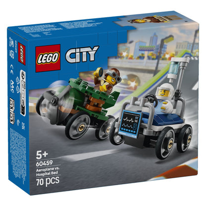 Lego City 60459 Paket dirkalnih vozil letalo proti bolniški postelji