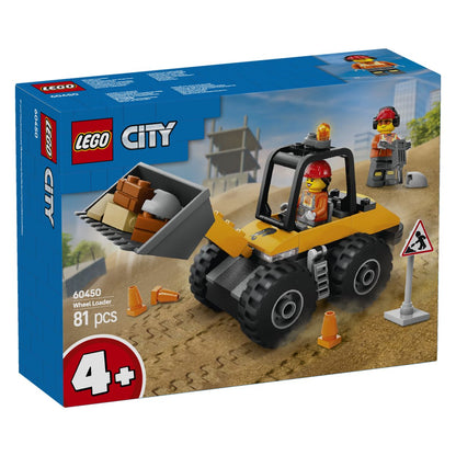 Lego City 60450 Rumeni gradbeni nakladalnik s kolesi
