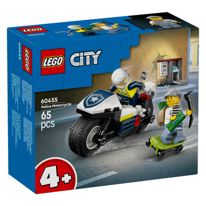 Lego City 60455 Pregon s policijskim motorjem