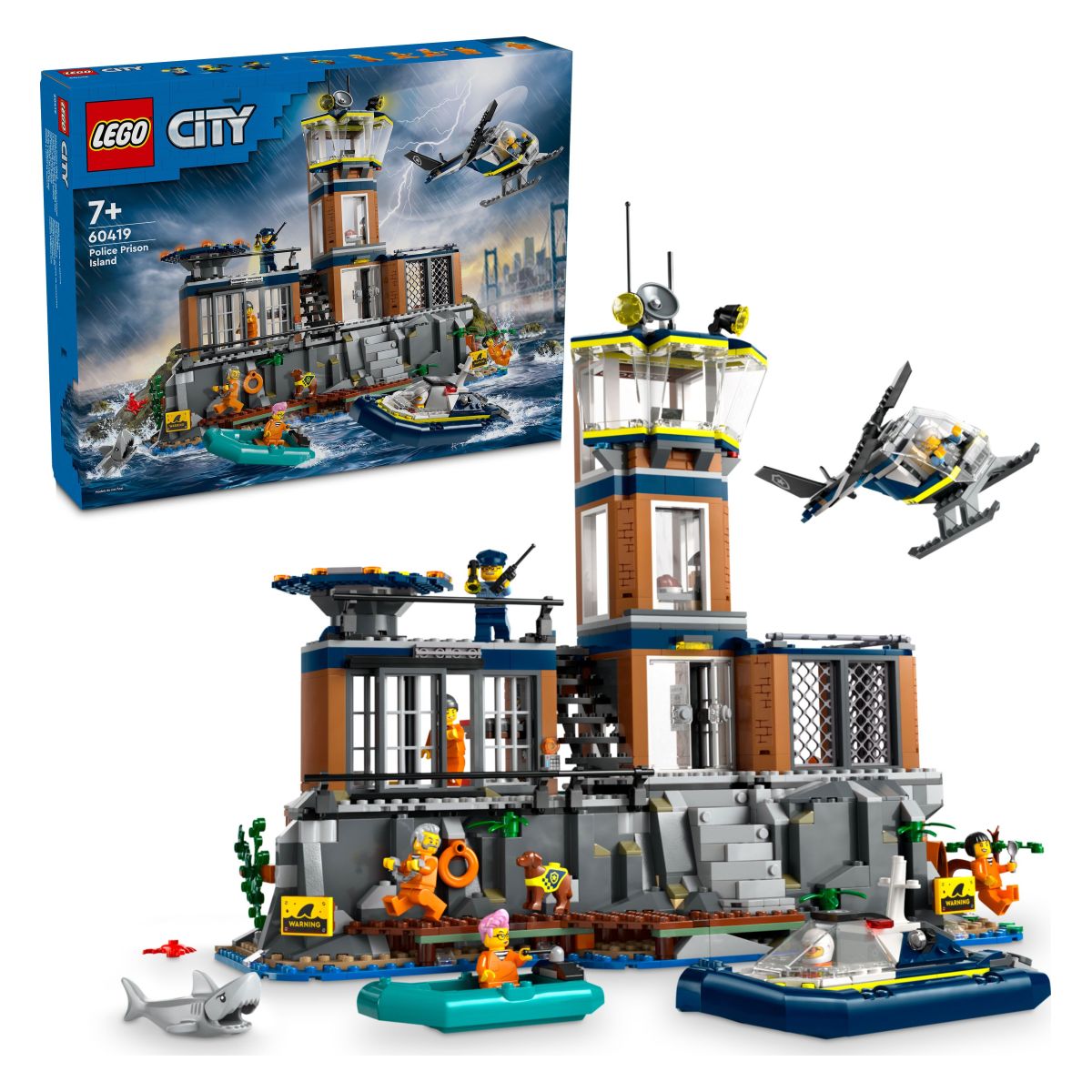 Lego City 60419 Policijski Otoški zapor