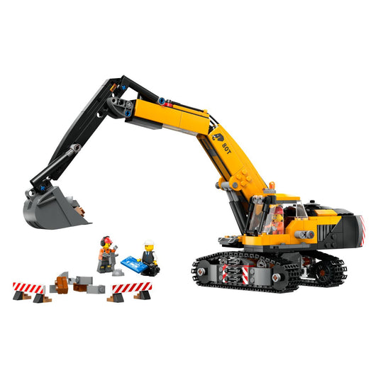 Lego City 60420 Rumeni gradbeni bager