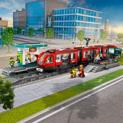 Lego City 60423 Tramvaj s postajo