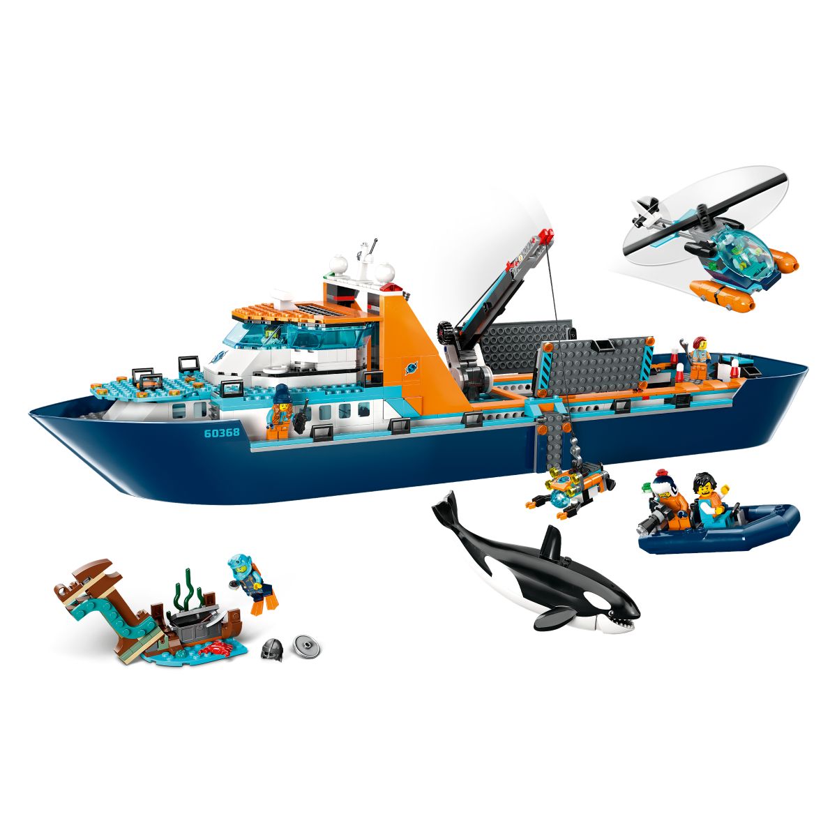 Lego City 60368 Arktična raziskovalna ladja