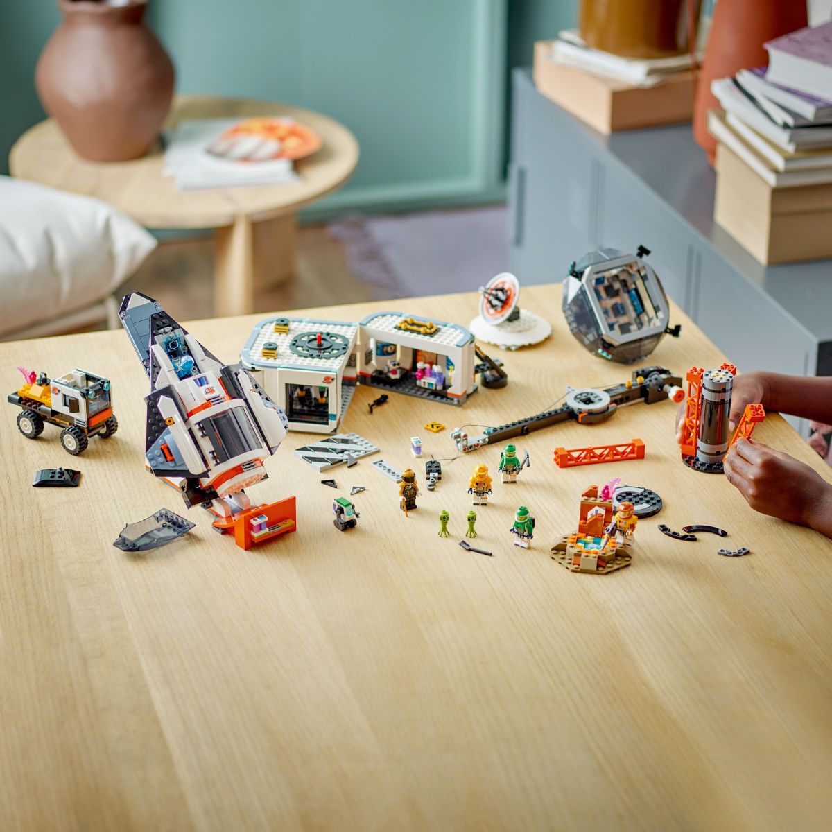 Lego City 60434 Vesoljska postaja in izstrelitvena ploščad za rakete