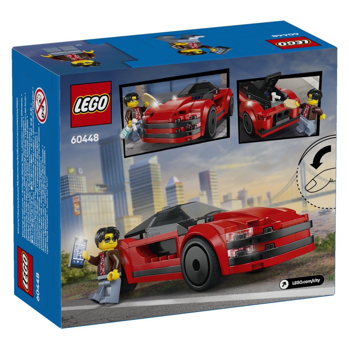 Lego City 60448 Rdeči športni avtomobil