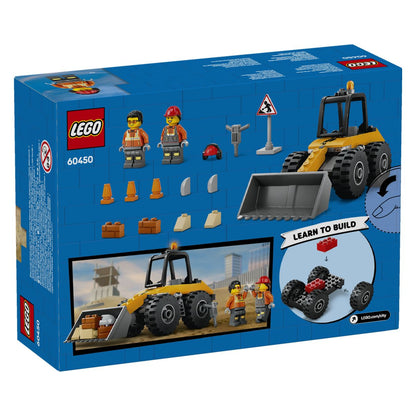 Lego City 60450 Rumeni gradbeni nakladalnik s kolesi