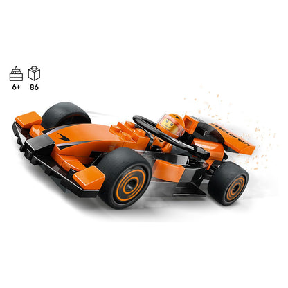 Lego City 60442 Voznik F1 z dirkalnikom McLaren