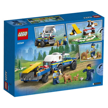 Lego City 60369 Pasje usposabljanje pri mobilni policiji