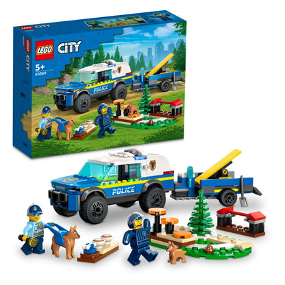 Lego City 60369 Pasje usposabljanje pri mobilni policiji