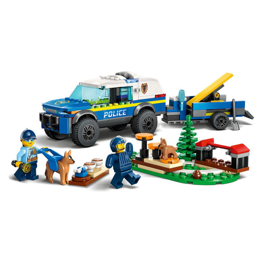 Lego City 60369 Pasje usposabljanje pri mobilni policiji