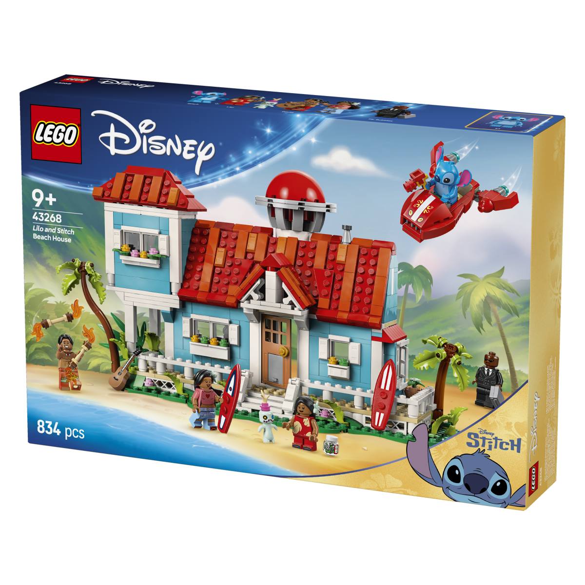 Lego Disney Classic 43268 Hišica na plaži Lili in Žverca