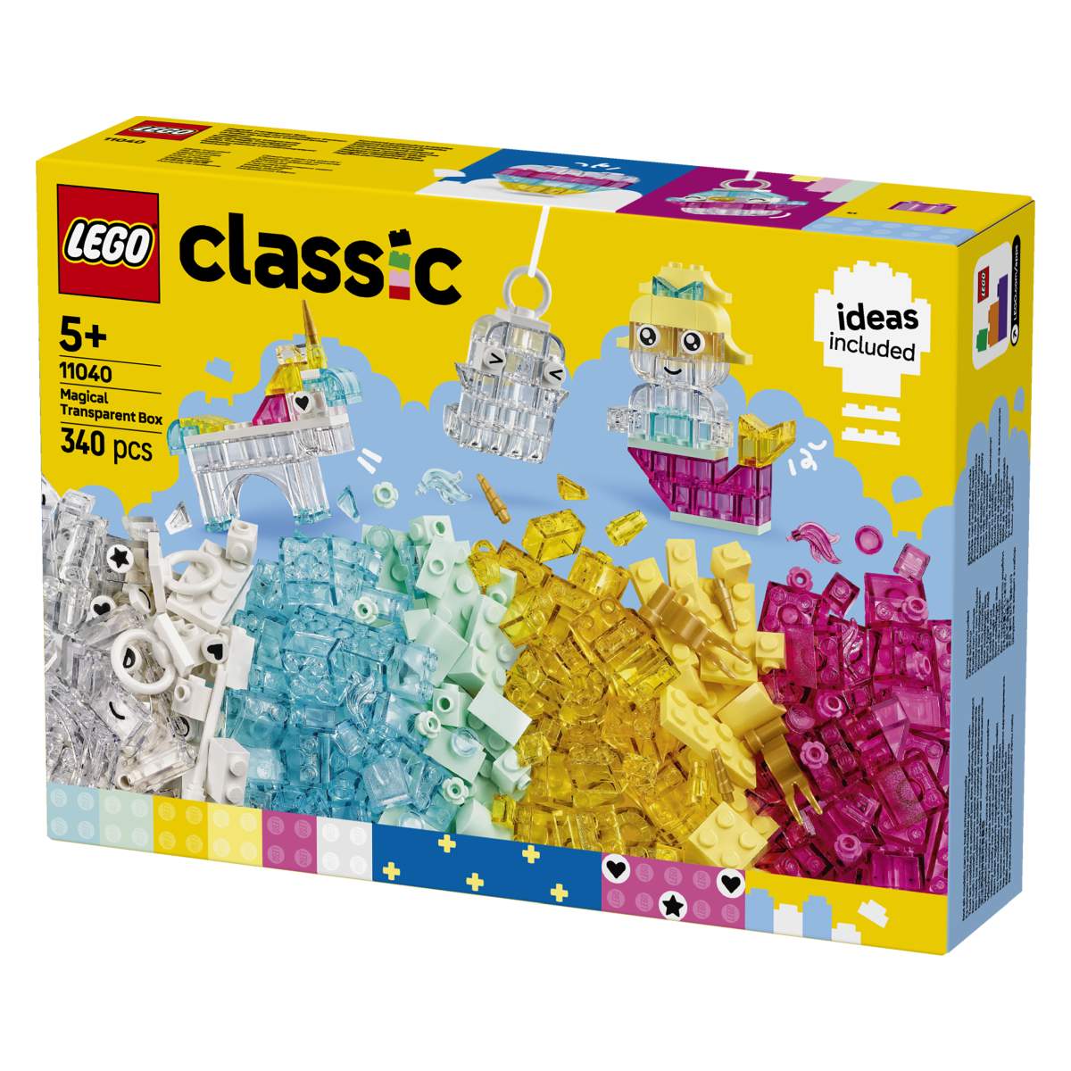 Lego Classic 11040 Čarobna prosojna škatla