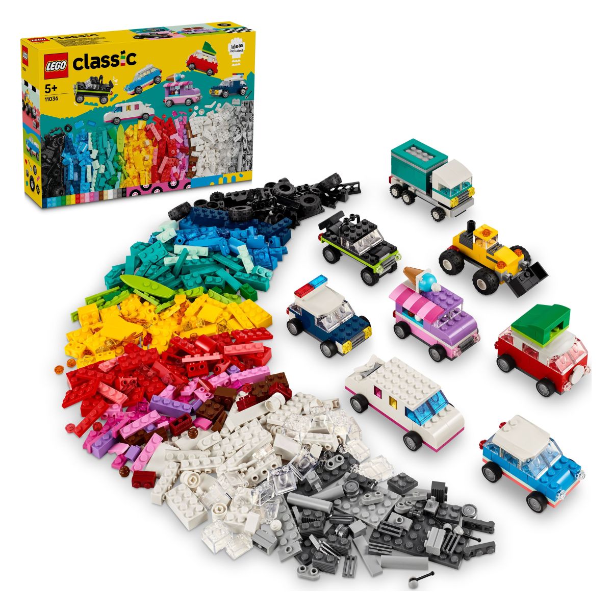 Lego Classic 11036 Ustvarjalna vozila