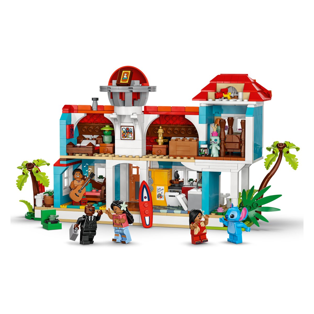 Lego Disney Classic 43268 Hišica na plaži Lili in Žverca