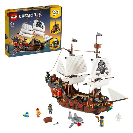 Lego Creator 31109 piratska ladja 3v1