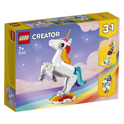 Lego Creator 31140 Čarobni samorog 3v1